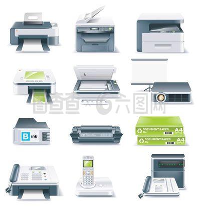 辦公設備矢量圖在教育文化活動組織策劃中的應用